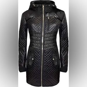 Michael Kors Black Quilted Puffer Jacket